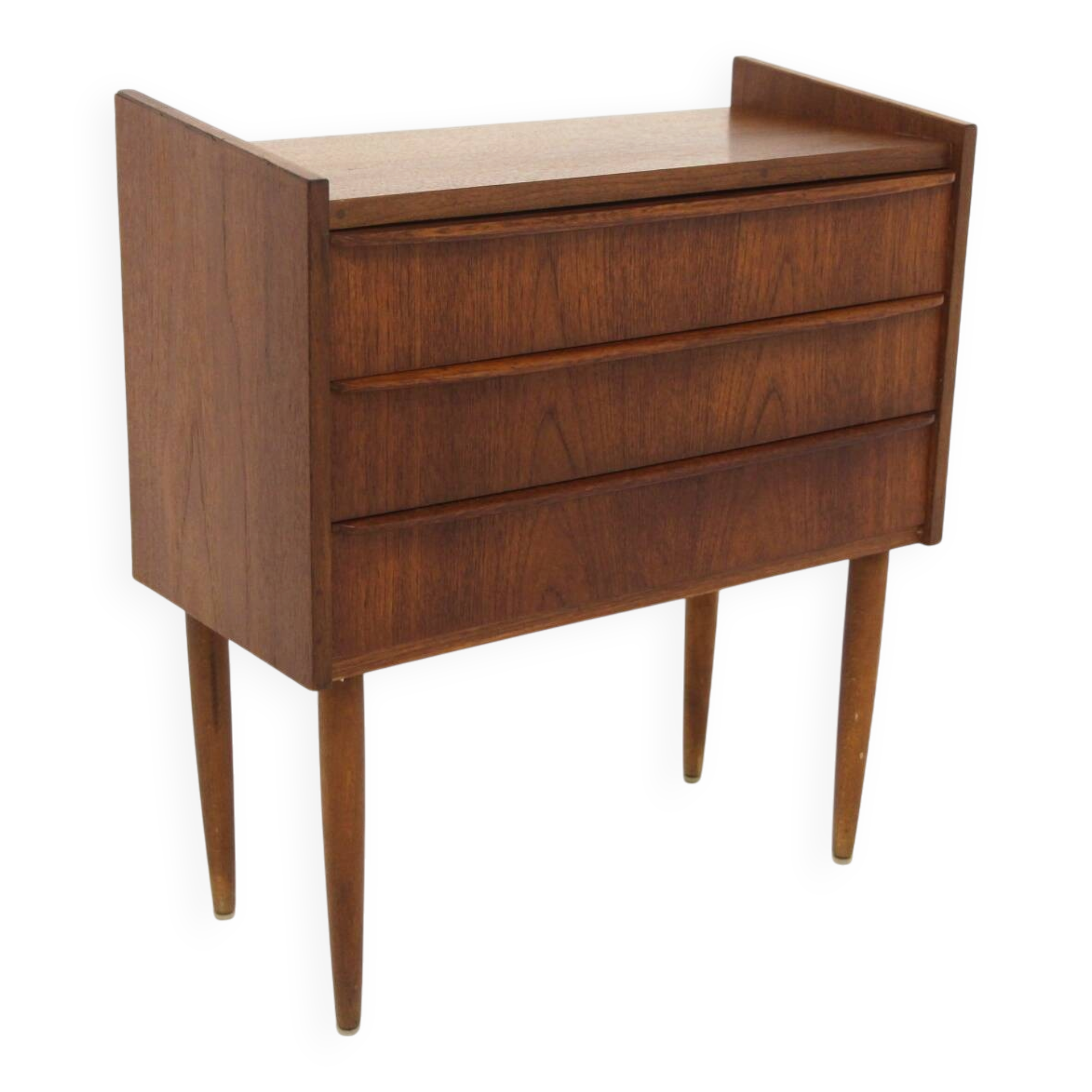 Scandinavian teak chest of drawers, Denmark, 1960.