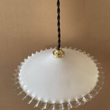 Suspension opaline ancienne