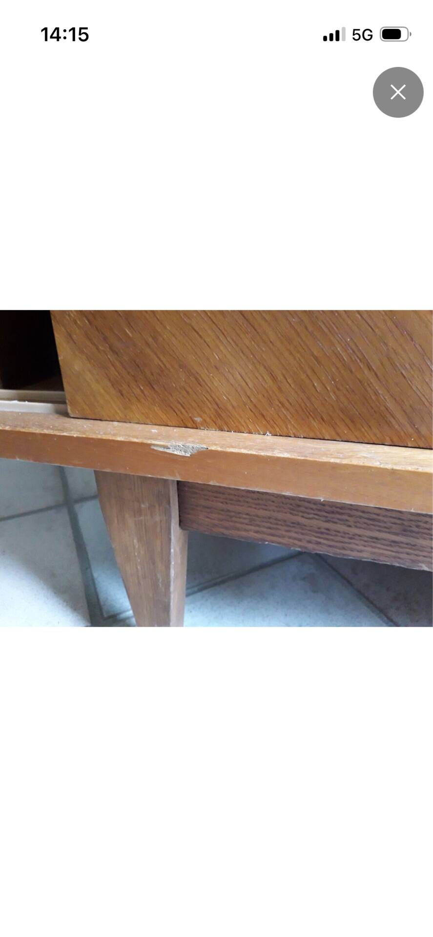 Armoire en bois vintage