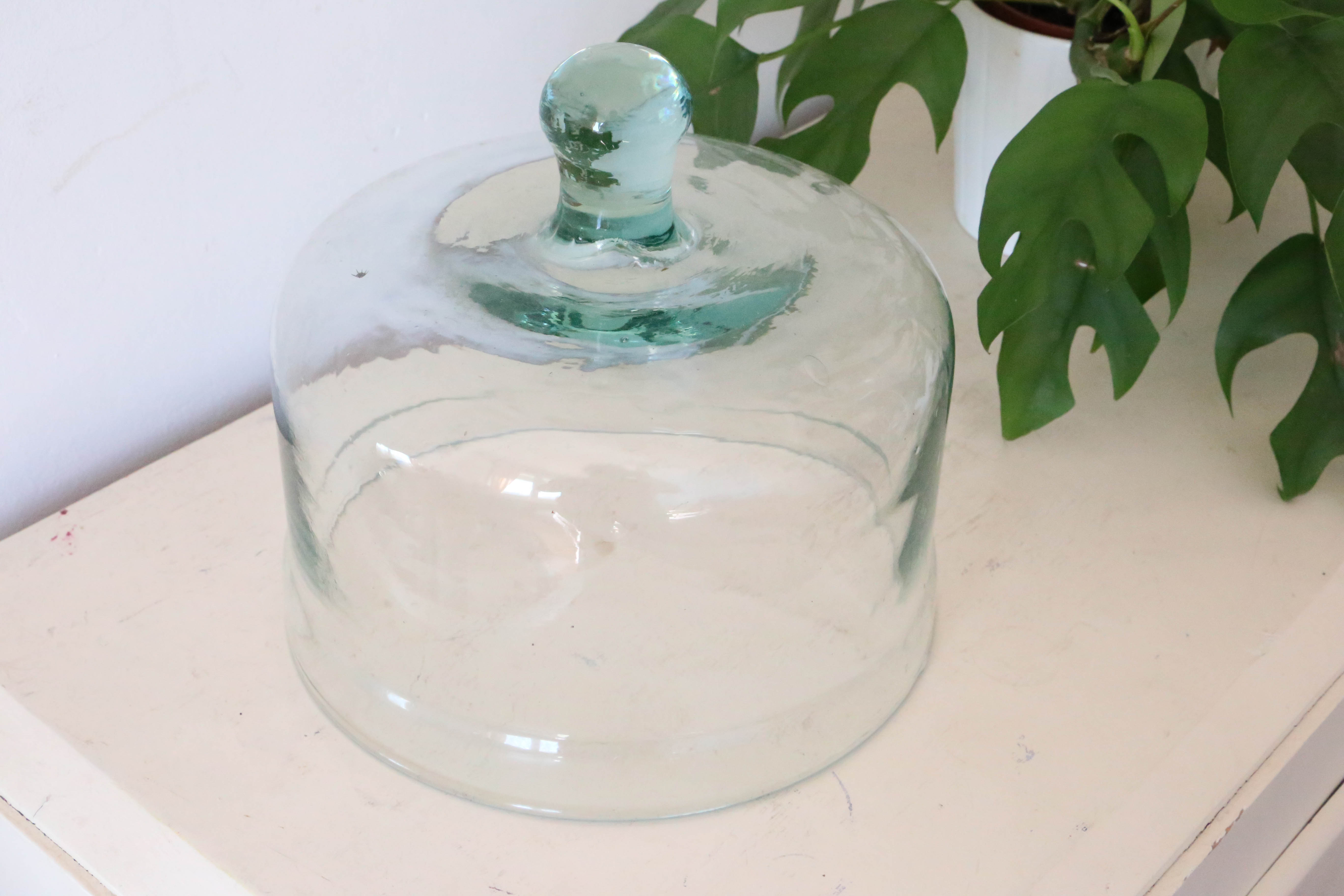 Glass bell from the 50s, vintage