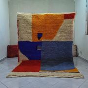 Traditional handmade pure wool rug, size 150 x 250 cm