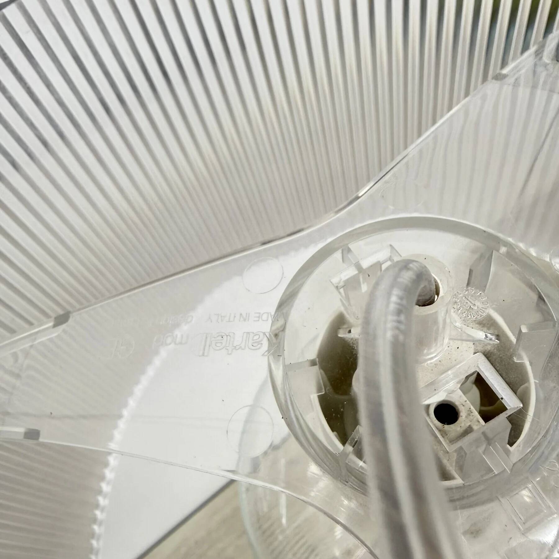 Kartell Gé hanging lamp plexiglass Ferrccio Laviani