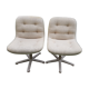Chaises de bureau Strafor années 70