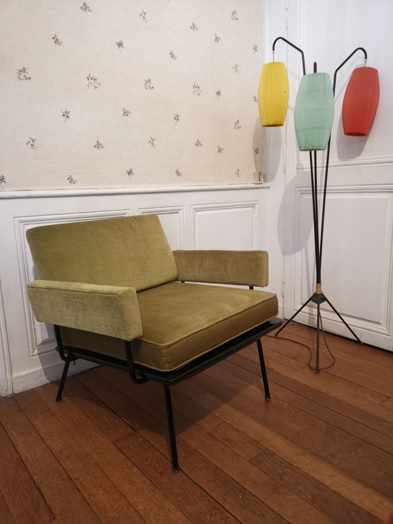 Fauteuil années 60 70 modernist architecte