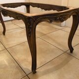 Pink marble coffee table