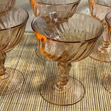6 Rosaline champagne glasses