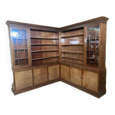 Old corner pharmacy cabinet