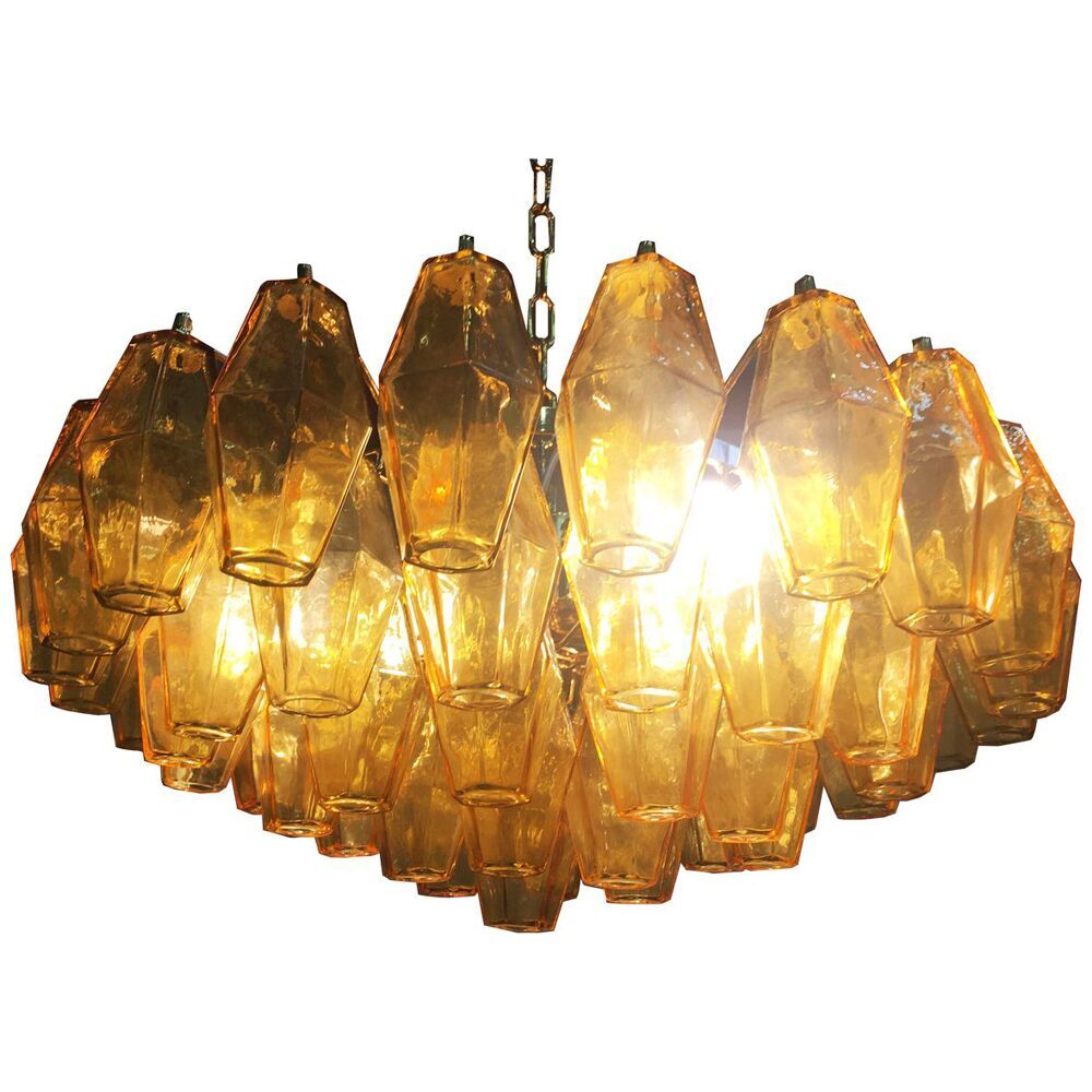 Lustre en verre de Murano