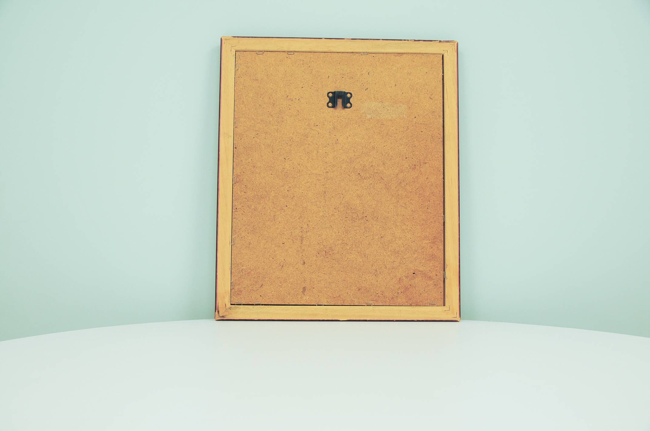vintage wooden frame fishing child
