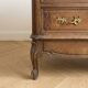 Antique Louis XV style commode in solid wood and marble.