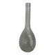 Glass bottle carafe with pineapple diamond tip decoration