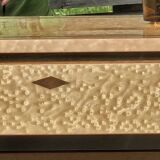 French Vintage Lemon Drawer Cabinet-Bar Cabinet-Neoclassical Style-90s