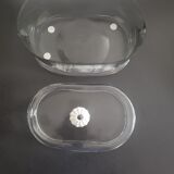 Transparent spices pot