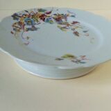 19th porcelain cake plate