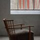Armchair by Fritz Hansen, Model 1590, Elm & Lambswool, Scandinavian Modern, 1940s
