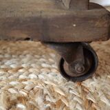 Vintage rolling shelf craft furniture