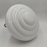 Opaline art deco pendant light