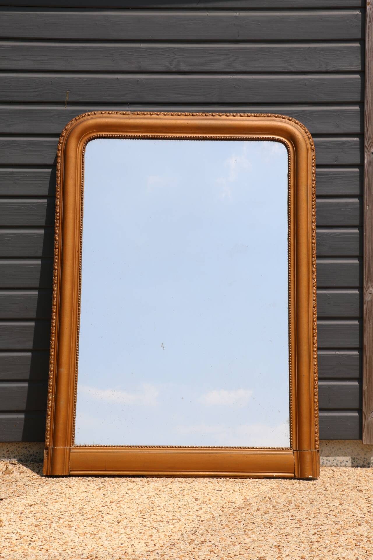 XXL antique gold mirror 1430mm