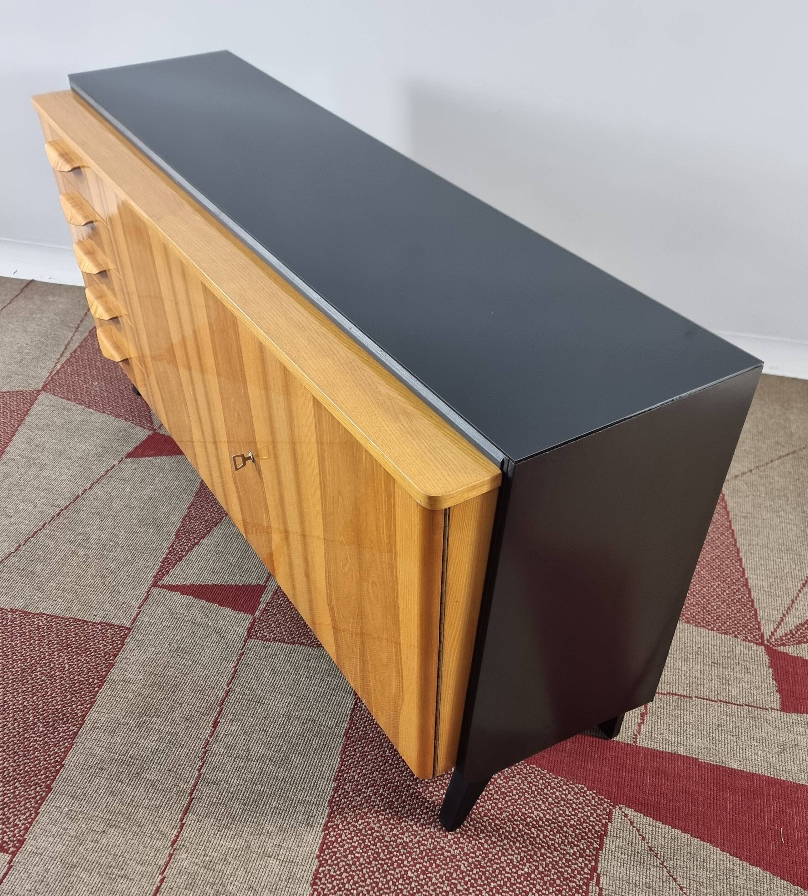 Vintage Brown Cabinet from Tatra, 1970s