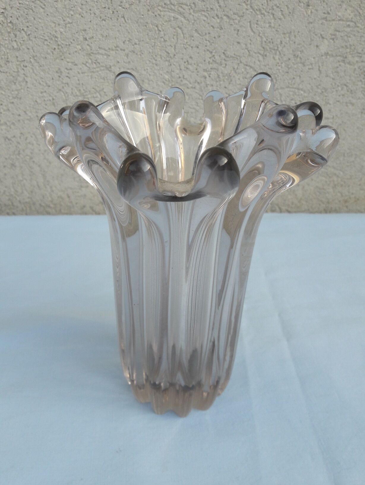 Vase en cristal