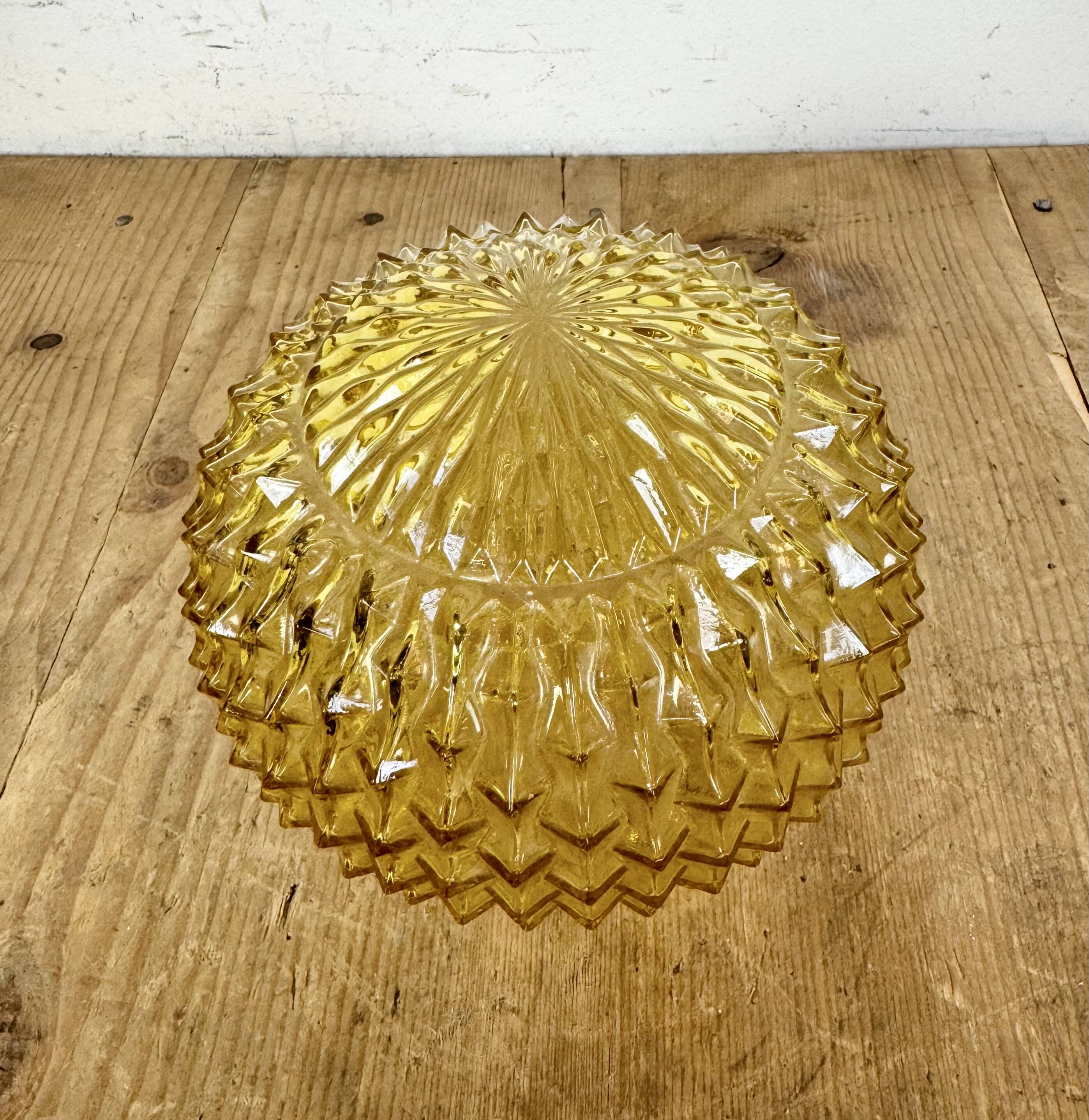 Vintage White Porcelain Pendant Light, 1970s