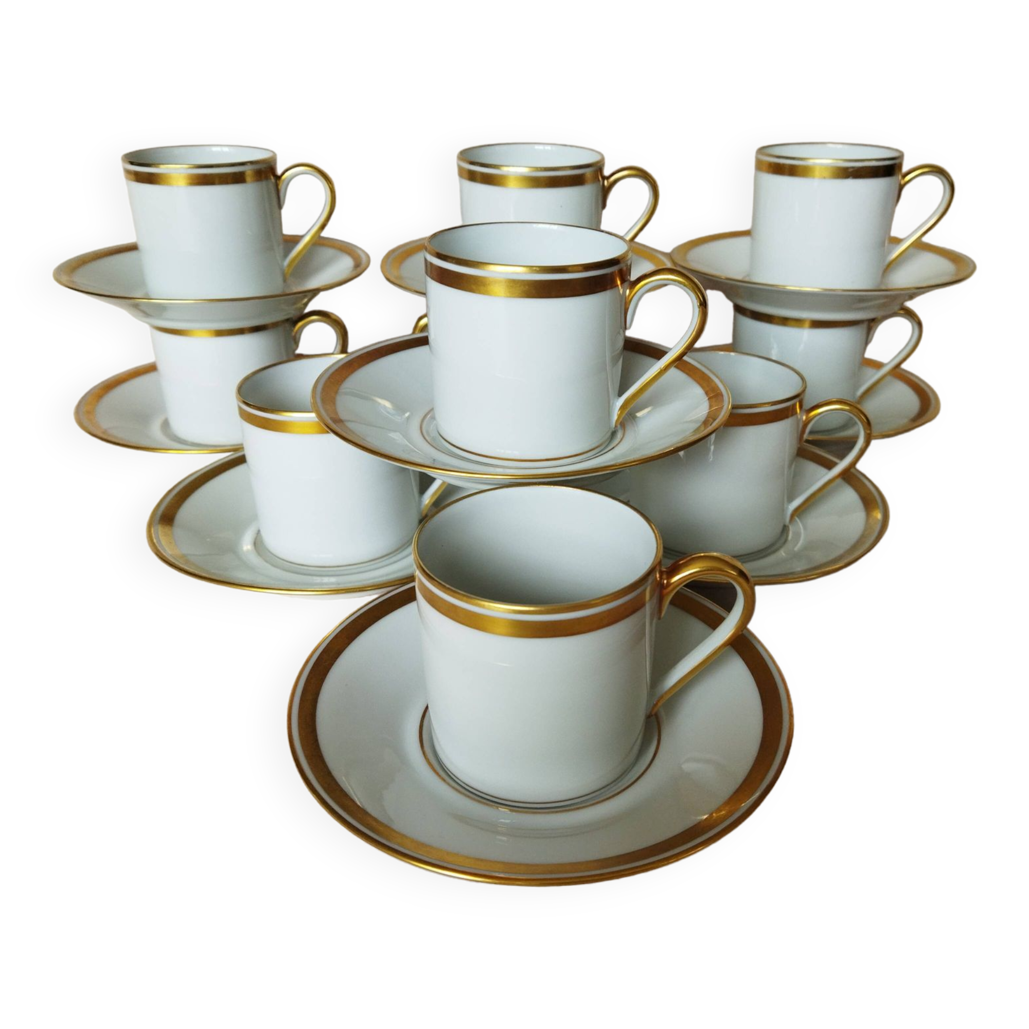 10 Ahrenfeldt Limoges coffee cups