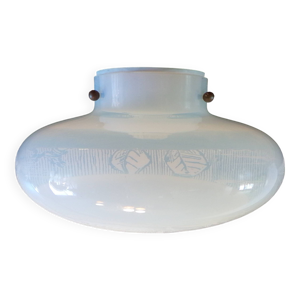 Plafonnier champignon - verre