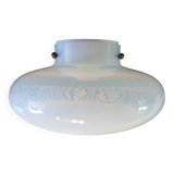 Leucos mushroom ceiling light in Murano glass Ø36cm