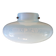 Leucos mushroom ceiling light in Murano glass Ø36cm