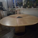 Skovby SM32 expanding dining table + 6 chairs