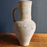 Pichet Ancien en Terre Cuite Non Émaillée | Vase Rustique