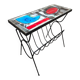 Vintage design magazine rack tile table Belarti