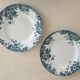 2 plates iron earth "Marie-Louise" Moulin des Loups