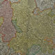 Carte géographique allemande Allemagne 18e siècle par Hesse J B Homann