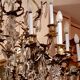 Lustre en bronze doré et cristal taillé, milieu XIXe siècle