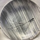 Set of 7 plates Niderviller model Kitten
