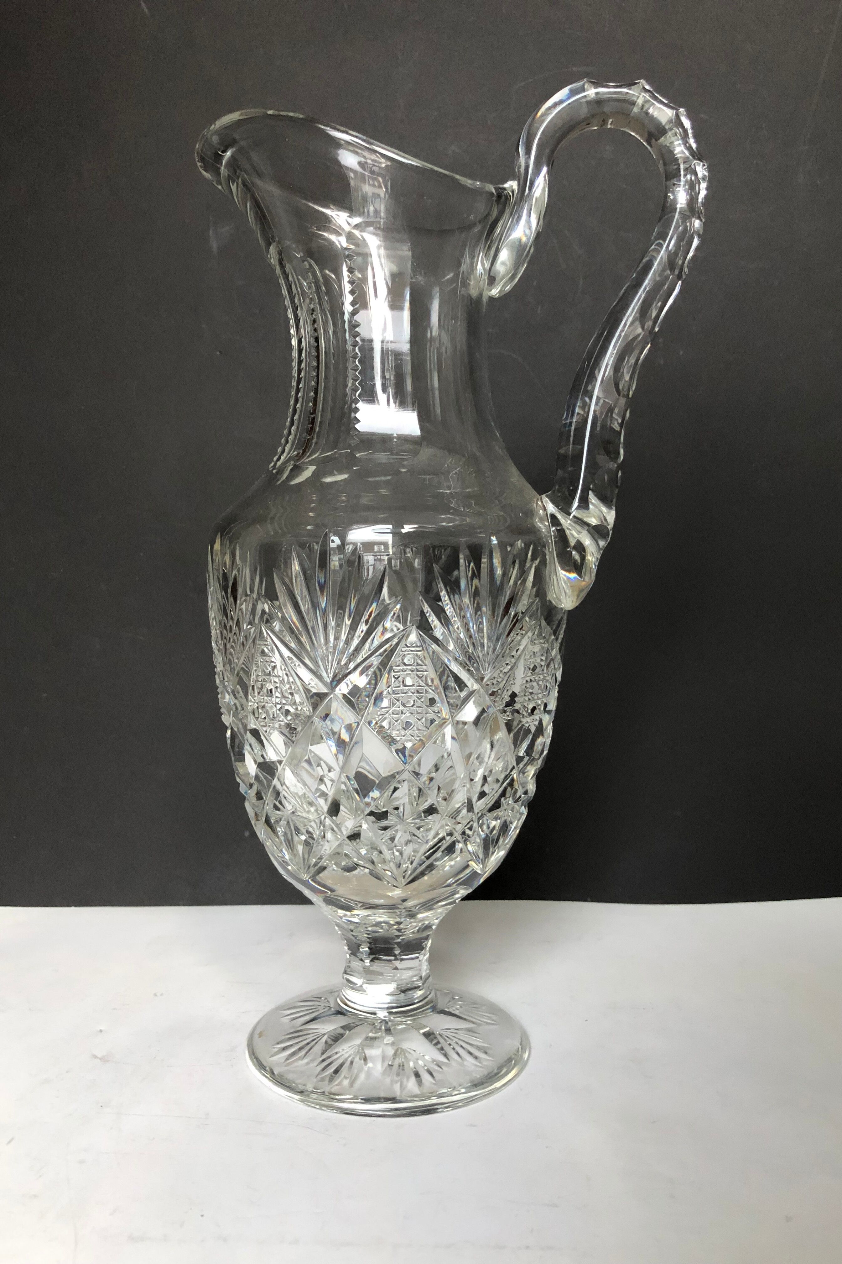 St. Louis crystal pitcher