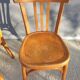 Paire chaises bistrot 1950 Mahieu Made in France