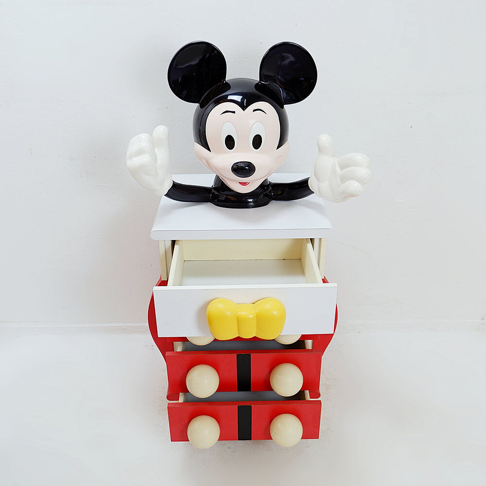 "Mickey Mouse Commode" by Pierre Colleu for Starform, France 1980s