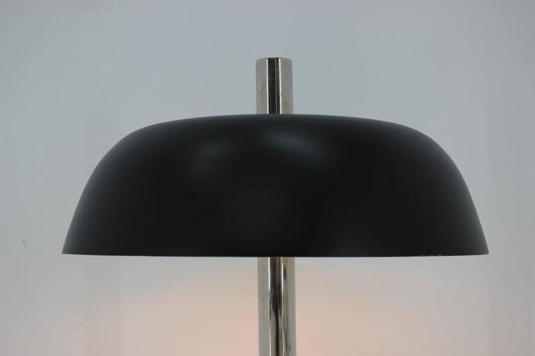 Large Mushroom Desk Lamp Extra-Large Big Mid-Century Design by Hillebrand, 1970