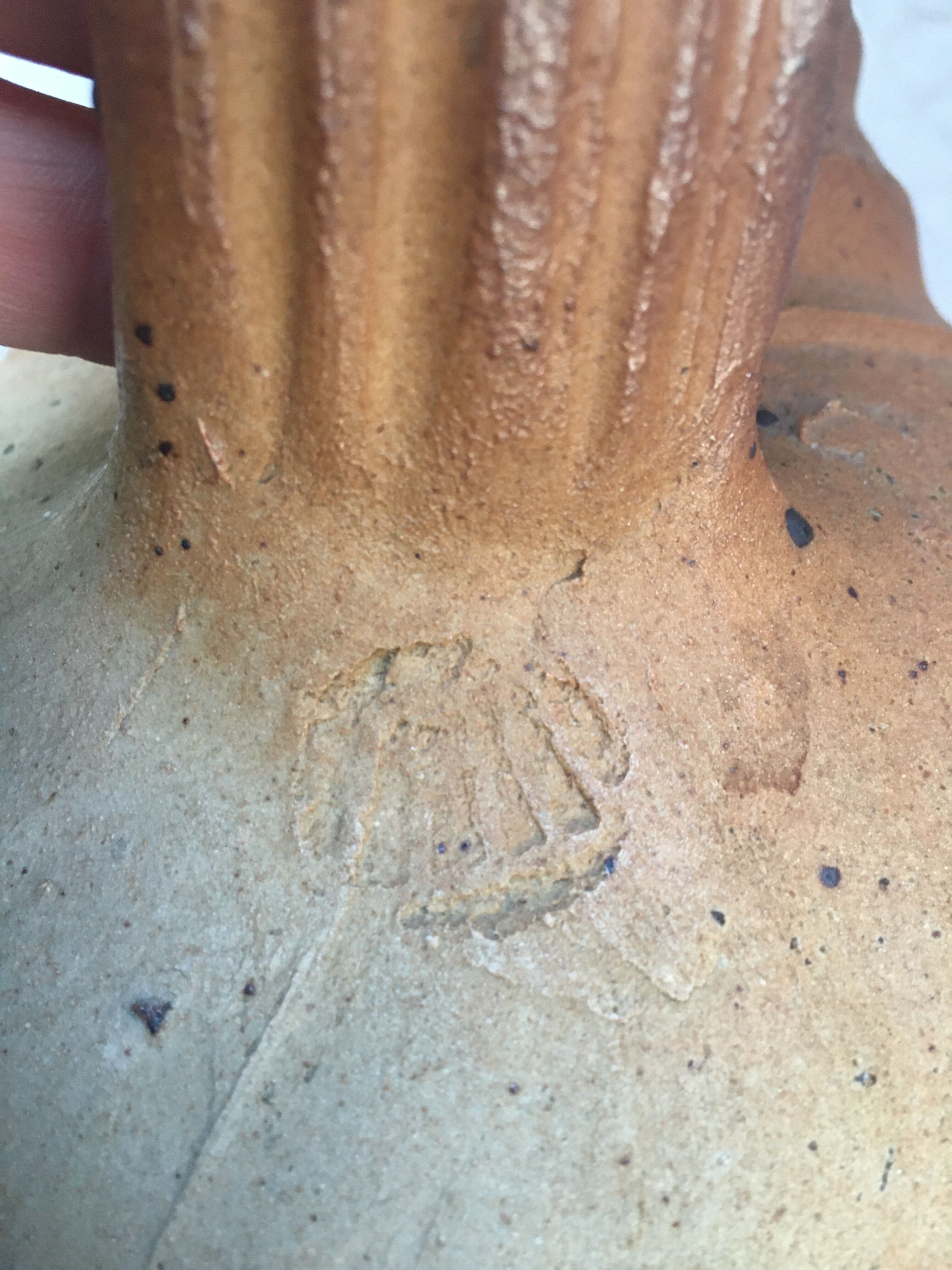 Stoneware pitcher Pierre Digan La Borne 60'S