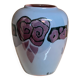 Purple vase by O. Larrieu