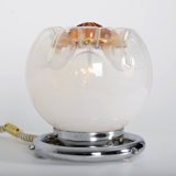 Set de 2 lampes de bureau en verre de Murano de Mazzega 1970