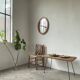 Oval cherry mirror