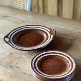 Dessert plates Mary de Sarreguemines