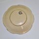 5 plates in hand-painted “faience d’art” slip
