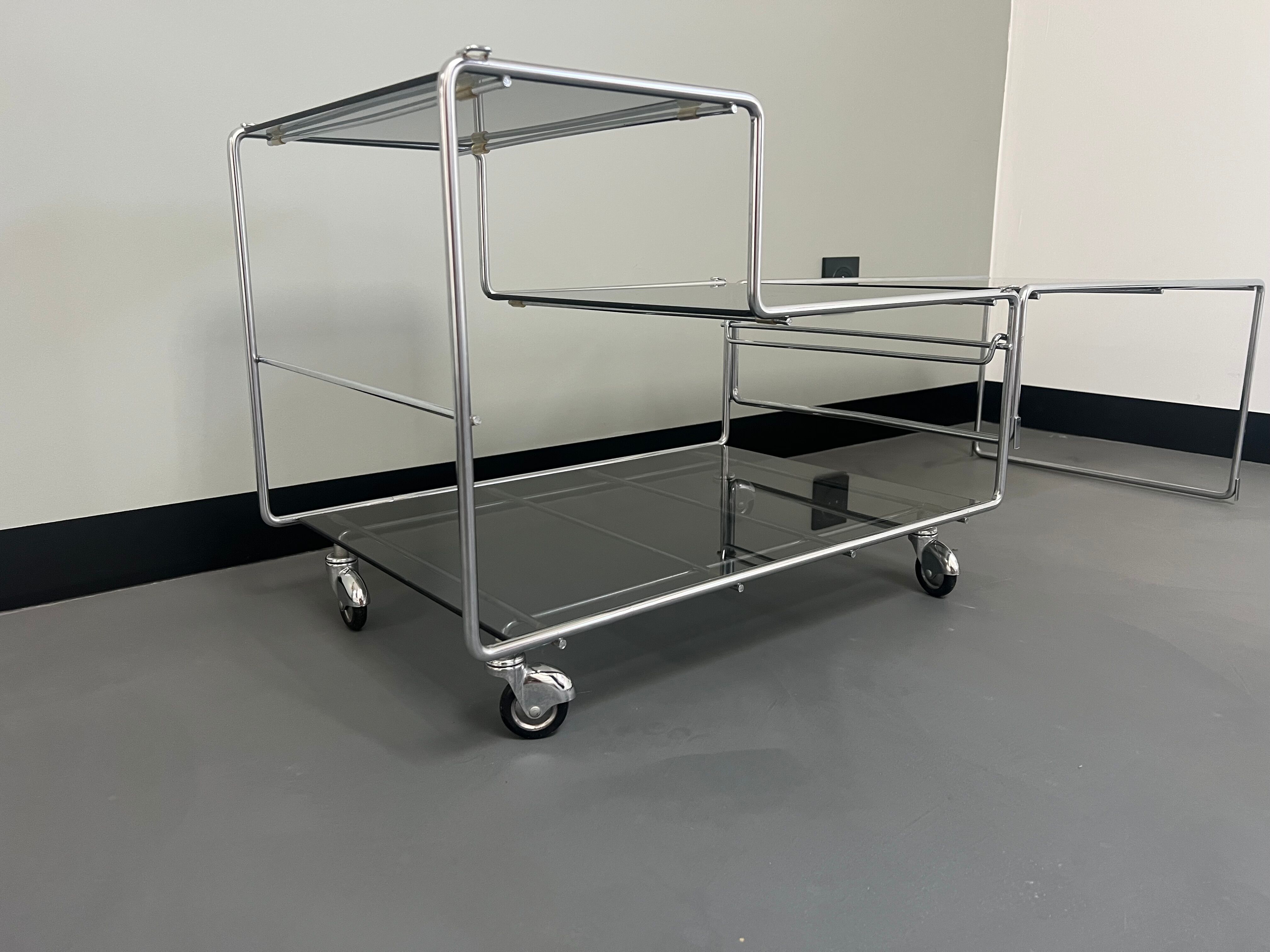 Coffee table trolley by Max Sauze, 60s