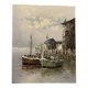 Painting, marine signed W. Jones