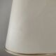 Vintage column lamp in white marble 70s