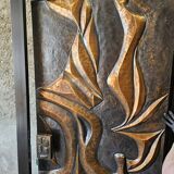 Architectural copper door design 1970"